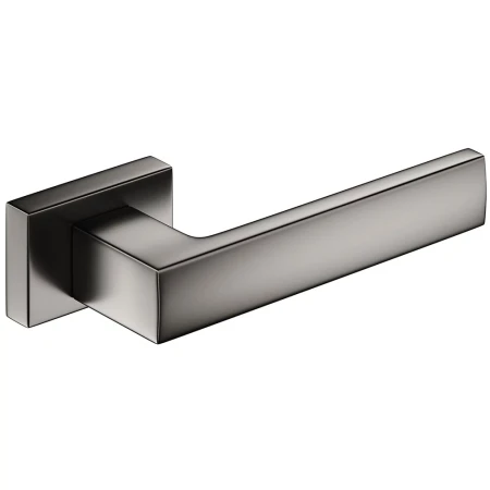 Klamka Focus RT szyld prostokątny gunmetal Corona
