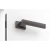 Klamka Focus RT szyld prostokątny gunmetal Corona