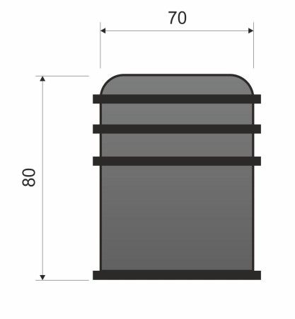 ODBÓJ ODB LONG B00 CZARNY