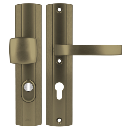 Klamka + gałka Prestige FLEX AXA