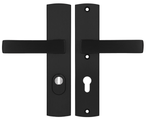 Klamka + klamka APOLLO PREMIUM FLEX AXA F8 czarna