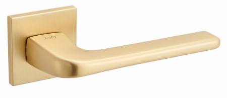 Klamka Solo Fit KSO MG00 rozeta kwadratowa złoty - mat Infinity Line