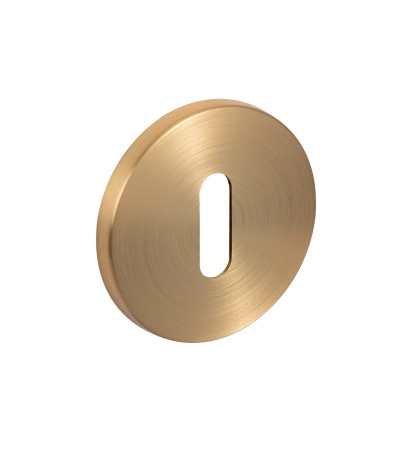 ROZETA OKRĄGŁA RCC S MG01 KLUCZ - ZŁOTY MAT