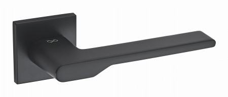 Klamka Toro Fit KTO B00 rozeta kwadratowa czarna Infinity Line