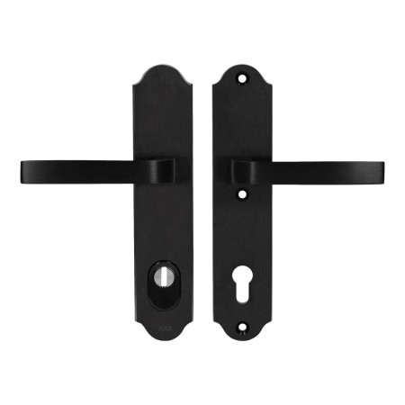 Klamka + klamka Verona Flex AXA F8 czarna