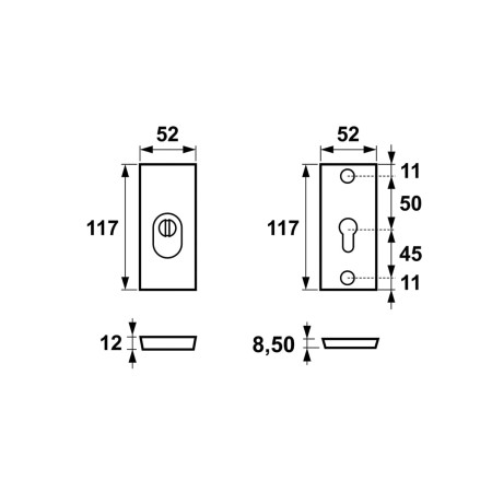 Rozeta Royal FLEX F8
