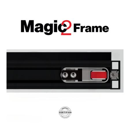 System do drzwi przesuwnych szklanych Magic2 FRAME 1100