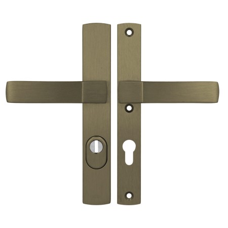 Klamka + klamka SOLID Premium FLEX F4 stare złoto