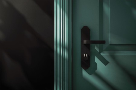 Klamka + klamka Verona Flex AXA F8 czarna