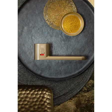 Klamka Avus One Smart2Lock mosiądz matowy Griffwerk