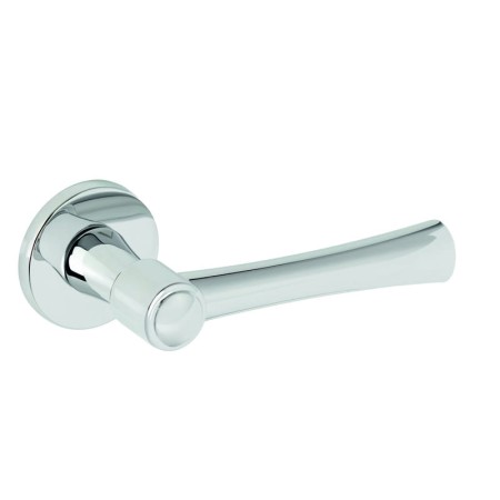 Klamka MADLEN FIT chrom połysk szyld okrągły VDS