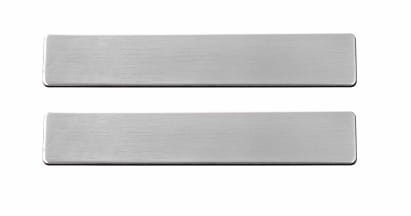 Insert do klamki Milano pełny biały chrom mat kpl.(2 szt.) Italian Design