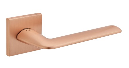 Klamka Stinger KSR M M00 rozeta kwadratowa miedź - mat Infinity Line