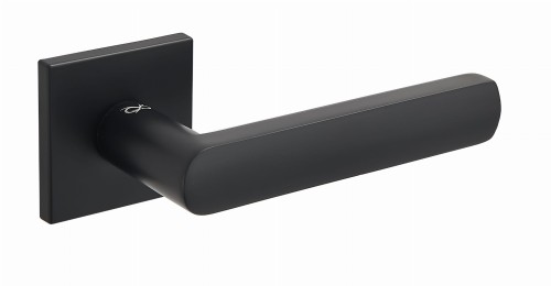 Przejdź do produktu Klamka Torino Fit KTF B00 rozeta kwadratowa czarna Infinity Line