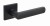 Klamka Torino Fit KTF B00 rozeta kwadratowa czarna Infinity Line