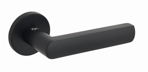 Przejdź do produktu Klamka Torino Fit KTF O B00 rozeta okrągła czarna Infinity Line