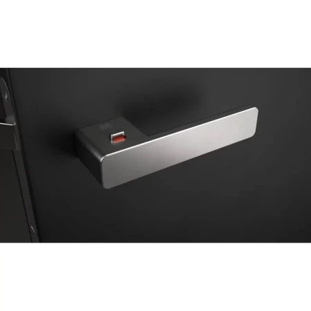 Klamka R8 One Smart2Lock kaszmirowy szary Griffwerk