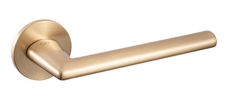 Klamka Eva KEVA O MG00 rozeta okrągła złoty - mat Italian Design