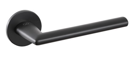 Klamka Eva KEVA O B00 rozeta okrągła czarna Italian Design