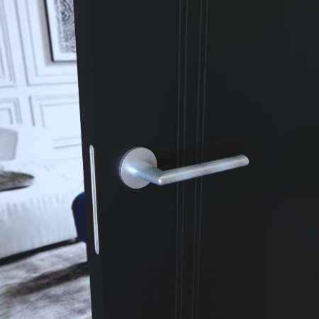 Klamka Eva KEVA O M700 rozeta okrągła chrom - mat Italian Design