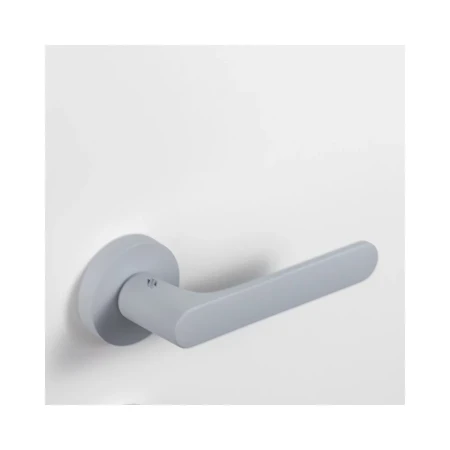 Klamka ONE ciemny szary Colombo szyld okrągły