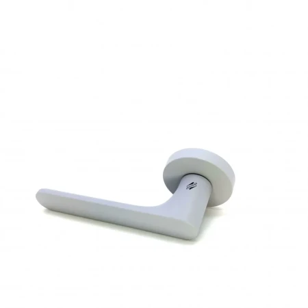 Klamka ONE jasny szary Colombo szyld okrągły