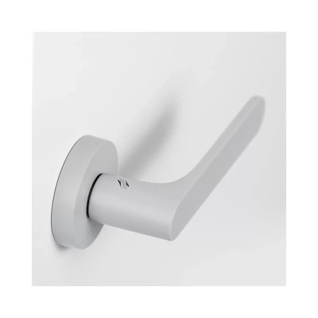 Klamka ONE jasny szary Colombo szyld okrągły