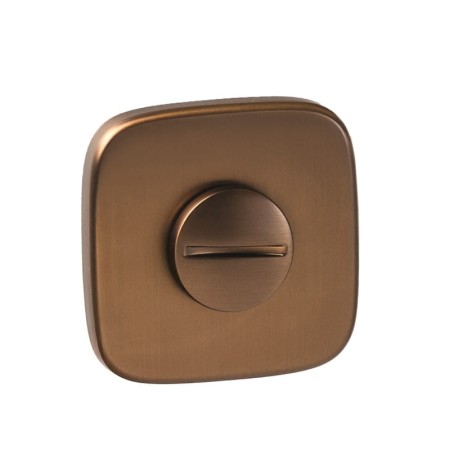 Rozeta kwadratowa zaoblona R82F brąz satyna WC