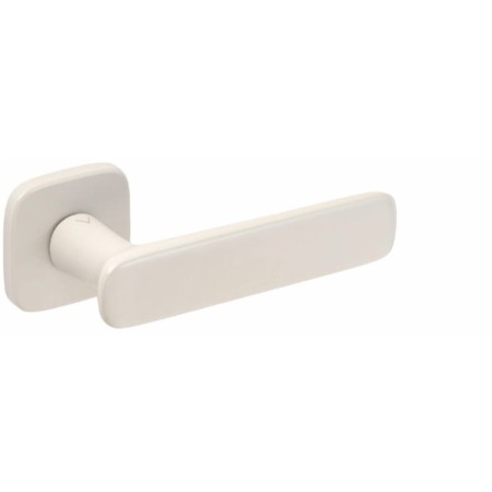 Klamka Flow R82F szyld kwadratowy zaoblony ivory VDS