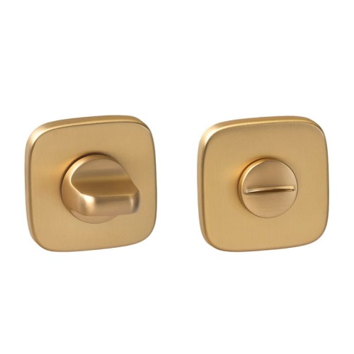 Przejdź do produktu Rozeta kwadratowa zaoblona R82F złoty satyna WC