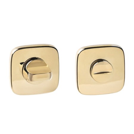 Rozeta kwadratowa zaoblona R82F złoty PVD WC