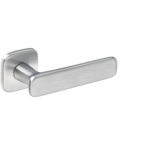 Przejdź do produktu Klamka Flow R82F szyld kwadratowy zaoblony chrom szczotkowany VDS