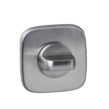Rozeta kwadratowa zaoblona R82F chrom szczotkowany WC