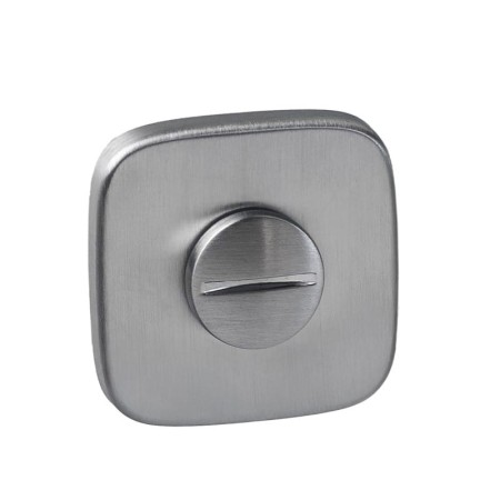 Rozeta kwadratowa zaoblona R82F chrom szczotkowany WC