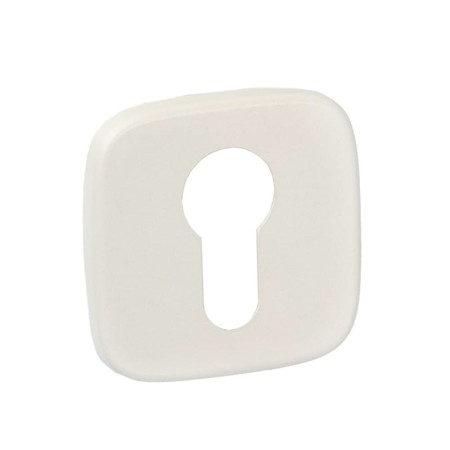 Rozeta kwadratowa zaoblona R82F ivory wkładka