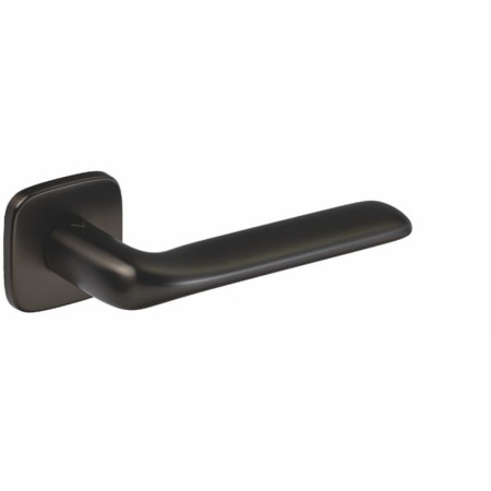 Klamka Flat R82F szyld kwadratowy zaoblony antracyt VDS