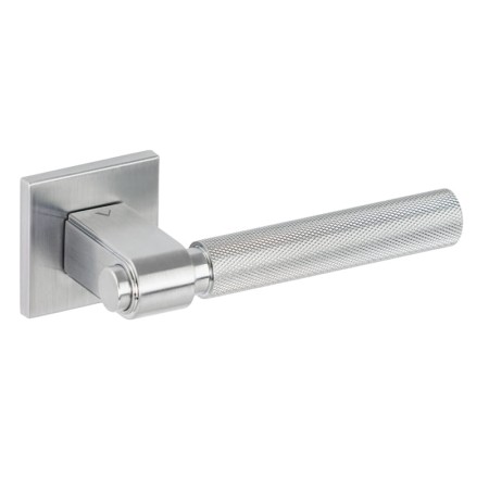 Klamka Granada Fit R67F szyld kwadratowy chrom szczotkowany VDS