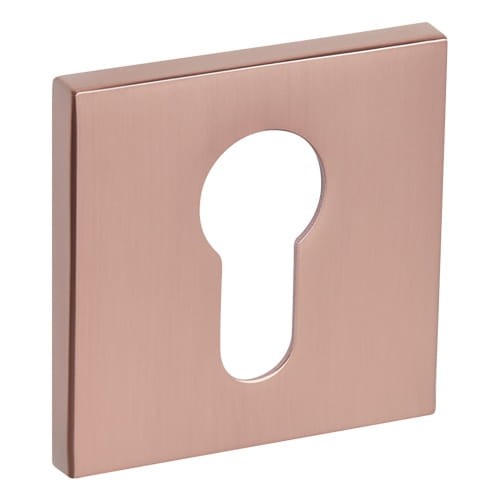 Przejdź do produktu Rozeta kwadratowa R67F miedź satyna wkładka