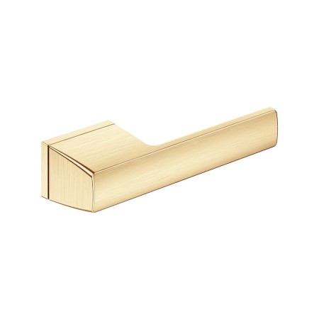 Klamka Optima mosiądz matowy szyld ukryty Corona