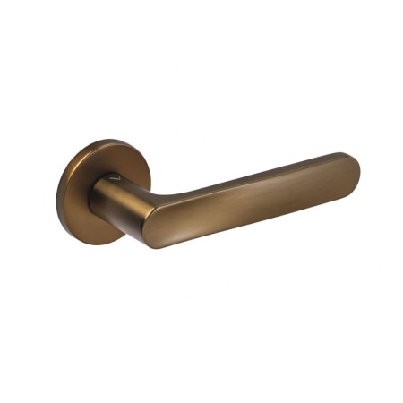 Klamka RITA FIT brąz satyna szyld okrągły VDS