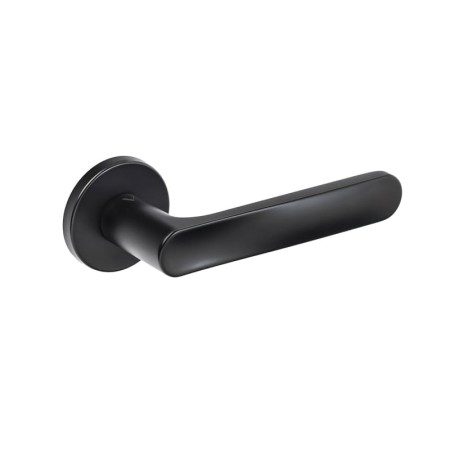 Klamka RITA FIT czarna szyld okrągły VDS