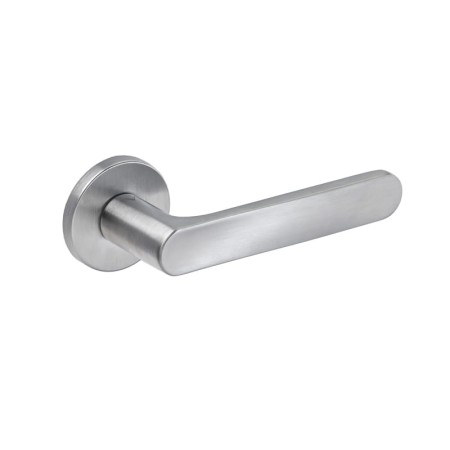 Klamka RITA FIT chrom szczotkowany szyld okrągły VDS