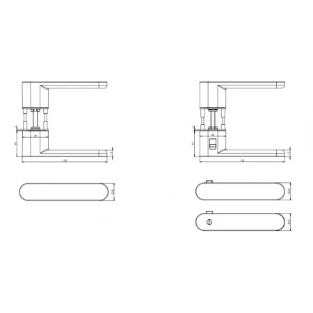 Klamka Avus One Smart2Lock velvet szary Griffwerk
