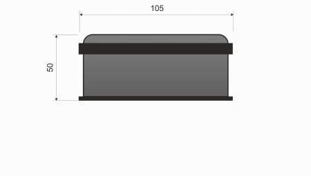 ODBÓJ OKRĄGŁY ODB XXL SS B00 CZARNY