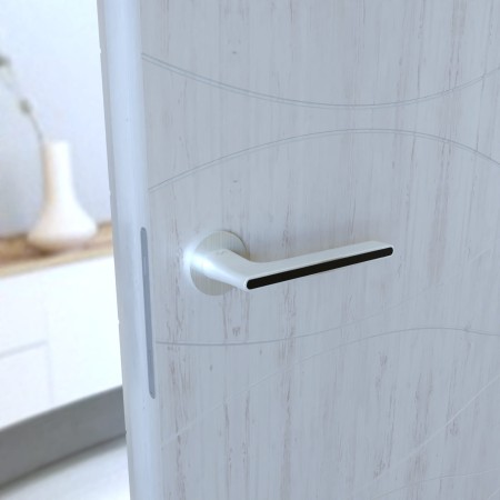 Klamka Ferrara KFRA S O M700/B00 szyld okrągły Italian Design