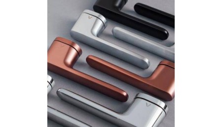 Klamka Mavic szyld ukryty owalny R75 chrom połysk VDS