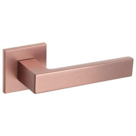 Klamka Warna FIT miedź-satyna szyld kwadratowy VDS