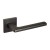 Klamka Cruz Fit rozeta kwadratowa R67F antracyt  VDS