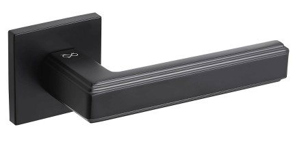 Klamka Florence KFL B00 rozeta kwadratowa czarna Infinity Line