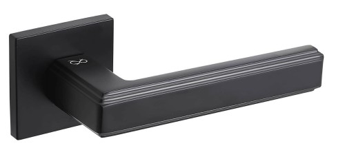 Przejdź do produktu Klamka Florence KFL B00 rozeta kwadratowa czarna Infinity Line